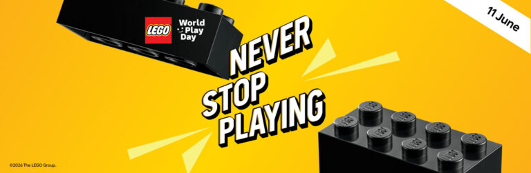 LEGO World Play Day | June 11 | Never Stop Playing